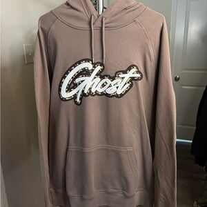 Large (L) - Ghost Lifestyle Hoodie Brown Leopard (With Tags) Sweatshirt Sweater